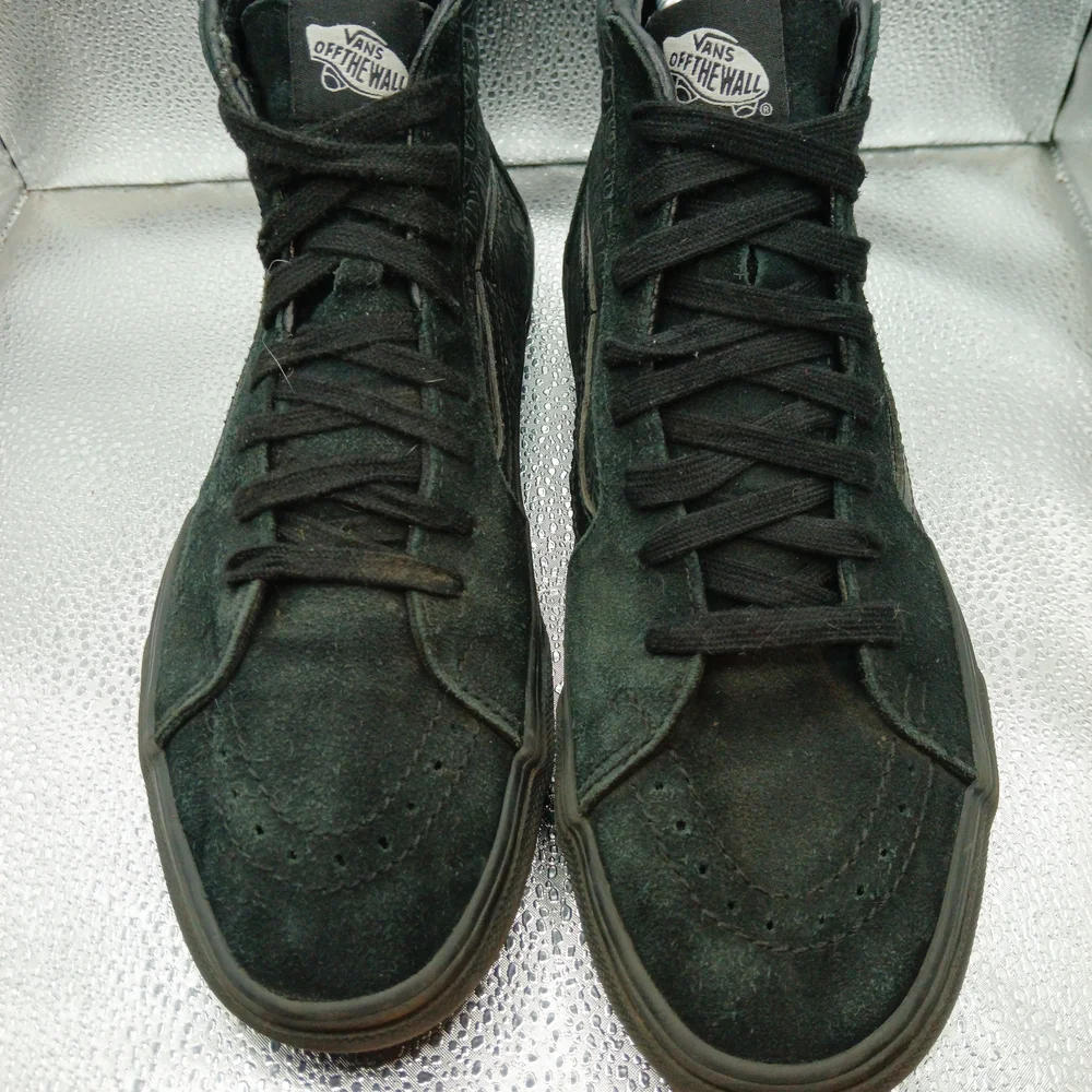 Vans Black Sk8-Hi Raven High-Top Sneakers Men's Size 8.5